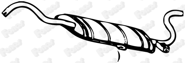 Rear Muffler (04383)