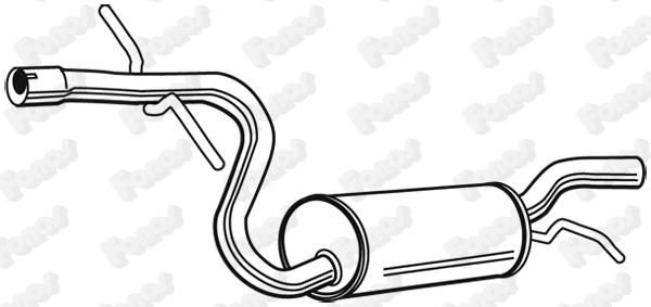 Centre Muffler (23048)