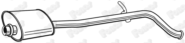 Centre Muffler (615226)