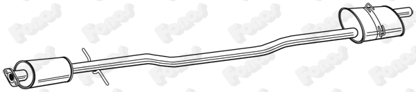 Rear Muffler (616510)