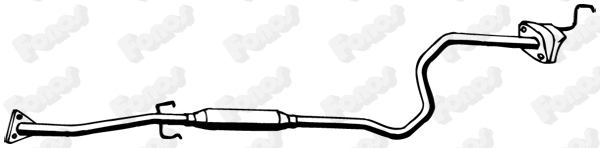 Centre Muffler (620780)