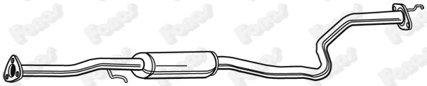 Centre Muffler (620367)