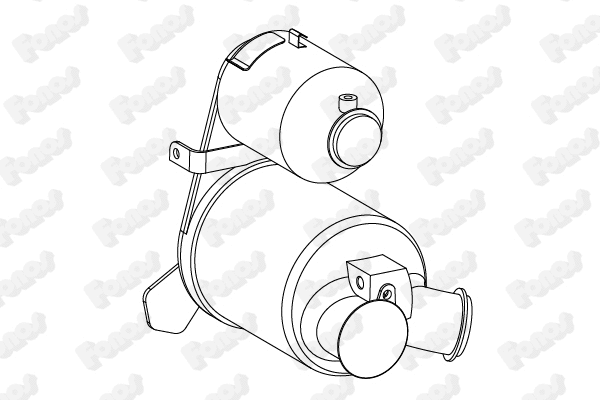 Soot/Particulate Filter, exhaust system (93335)