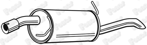 Rear Muffler (23920)