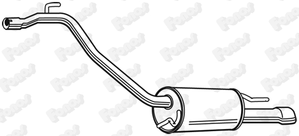 Rear Muffler (616478)