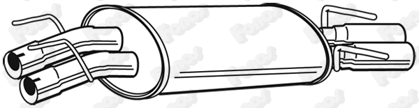 Rear Muffler (617578)