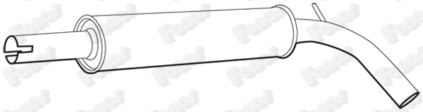 Centre Muffler (616341)