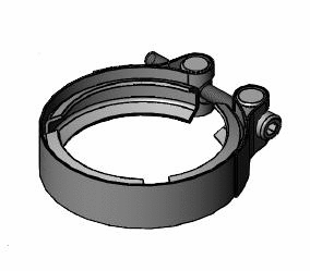 Clamping Piece, exhaust system (82082)