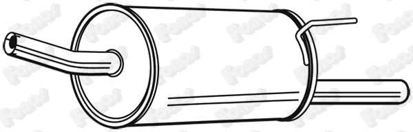 Rear Muffler (24164)