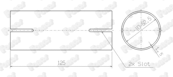 Pipe Connector, exhaust system (82593)