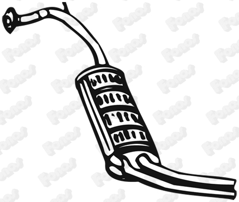 Rear Muffler (620899)