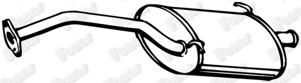 Rear Muffler (16374)