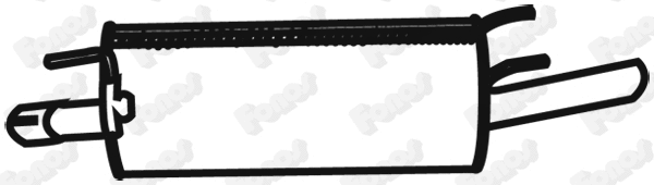 Rear Muffler (617449)