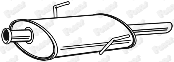 Centre Muffler (611596)