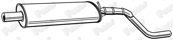 Rear Muffler (21995)