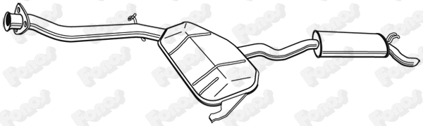 Rear Muffler (21079)