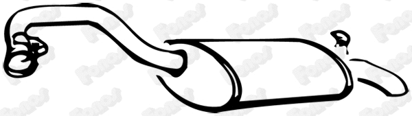 Rear Muffler (611675)