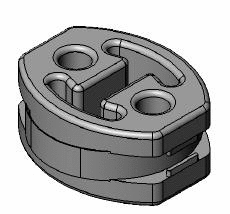 Mount, exhaust system