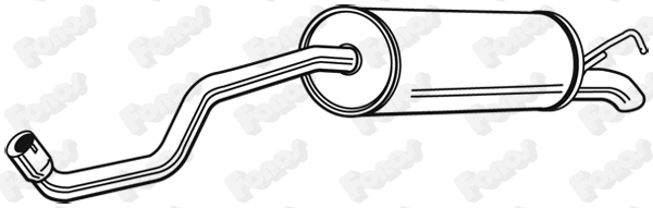 Rear Muffler (24060)