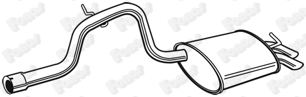 Rear Muffler (619388)