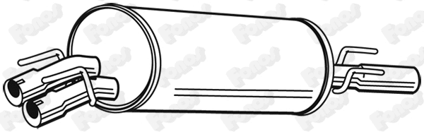 Rear Muffler (617621)