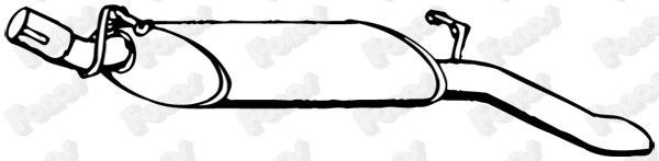 Rear Muffler (31742)