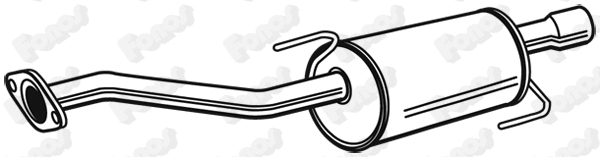 Rear Muffler (23643)