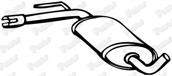 Centre Muffler (616117)