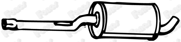 Centre Muffler (612359)