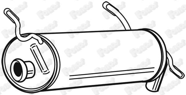 Rear Muffler (613101)