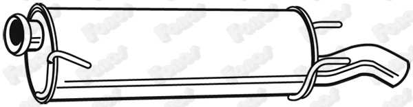 Rear Muffler (23426)