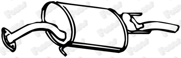 Rear Muffler (614793)