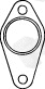 Gasket, exhaust pipe (80060)