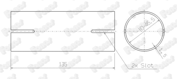 Pipe Connector, exhaust system (82463)