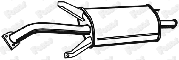 Rear Muffler (612361)