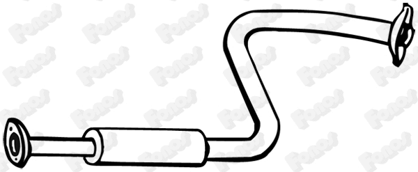 Centre Muffler (614319)