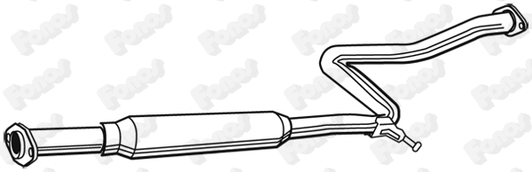 Centre Muffler (614230)