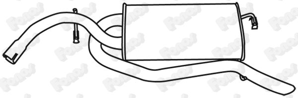 Rear Muffler (619243)