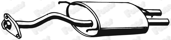 Rear Muffler (615261)