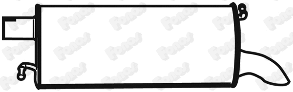 Rear Muffler (619454)