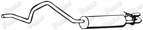 Rear Muffler (02312)