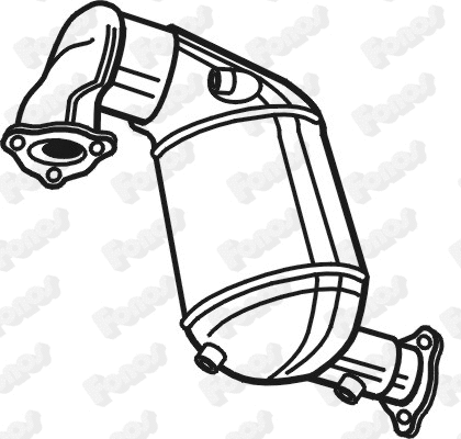 Soot/Particulate Filter, exhaust system (73326)