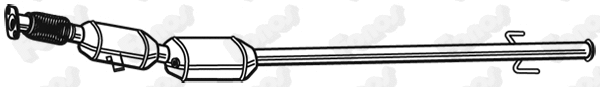 Soot/Particulate Filter, exhaust system (73222)
