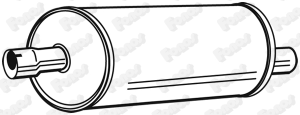 Centre Muffler (617529)