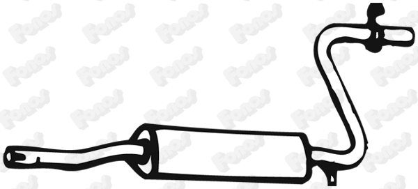 Centre Muffler (610713)