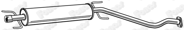 Centre Muffler (617940)