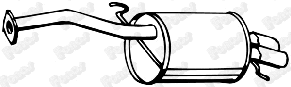 Rear Muffler (620490)