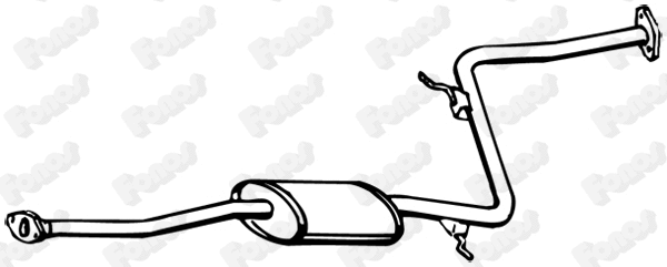 Centre Muffler (620771)