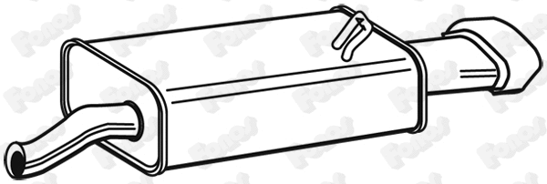 Rear Muffler (610989)