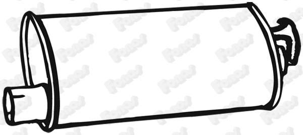 Rear Muffler (612597)